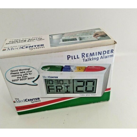Medcenter System Talking Alarm Clock (Clock Only) Brand: MedCenter - Picture 7 of 10